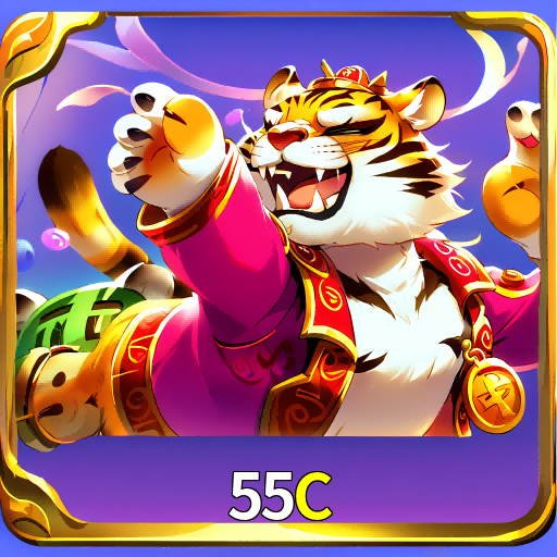 Imagem promocional da 55C mostrando a plataforma e suas vantagens